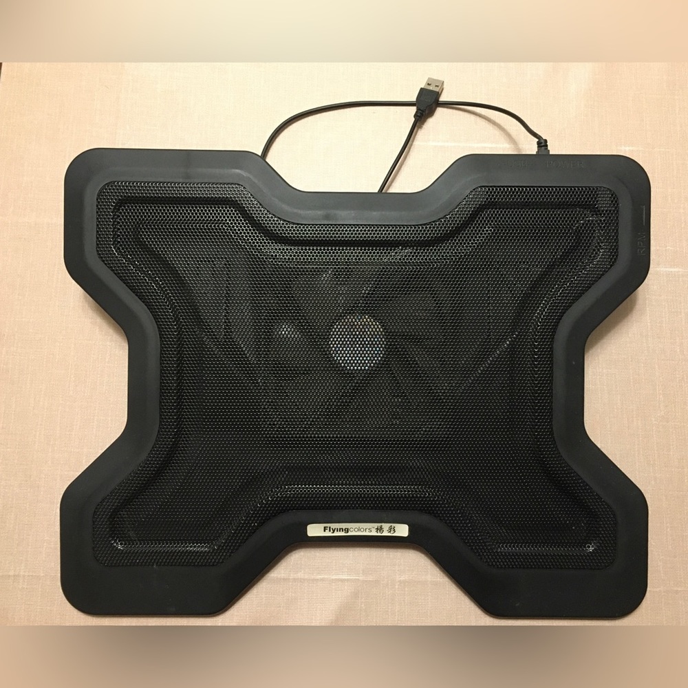 FLYINGCOLORS laptop tray and auxiliary cooling fan